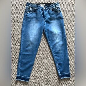 Democracy Ab Solution fringe jeans